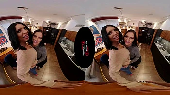 2 hotties: Cowgirl, Big Ass  Vr VR Porn videos