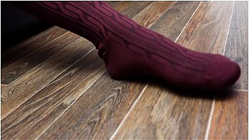 Schoolgirl Show Feet In Knee Socks And Change Dress Knee Socks Nylon Pantyhose Foot Fetish videos