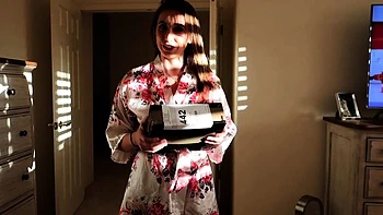 Christina Khalil Sexy Blue Bikini Try On Patreon Video videos