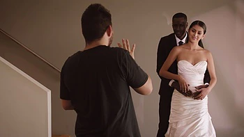 The bride Sophia Leone got a big black cock in her pussy in a steamy scene. videos