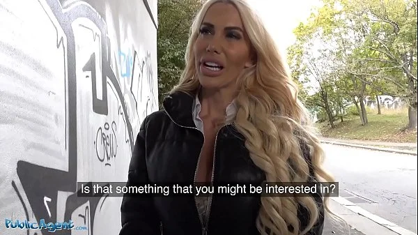 Public Agent Blonde Aussie Tori Cummings fucked on the office stairs videos