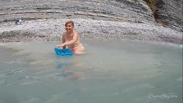 Flashing at the seaside videos