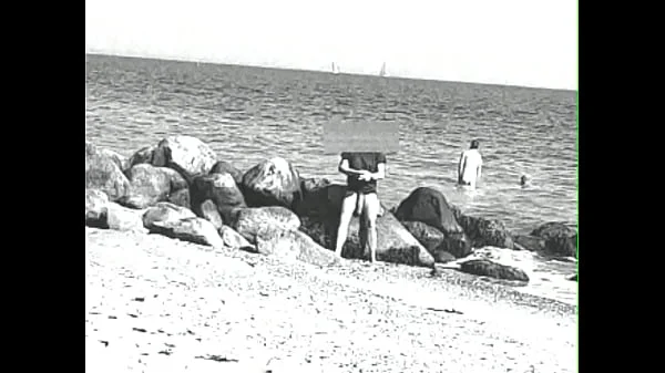 Huge cock nude beach videos