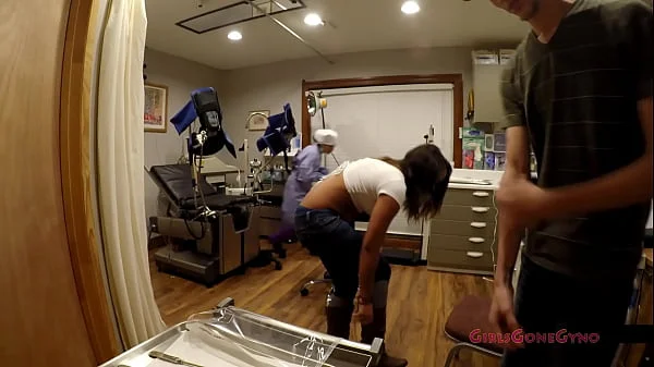 Adorable Latina Sheila Daniels Spread Eagle In Stirrups Gets Orgasm From Hitachi/Boyfriend In Front Of Doctor & Nurse Gyno Medfet Medical Exam More Videos Available At GirlsGoneGyno - Tampa University Physical Part 10 of 10 Reup videos