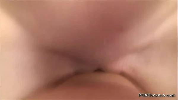 POV Cuckold 44 British Hot wife cuckolds you POV and seduces you with pov blowjob then sex and puts you in chastity and eat creampies from her and watch her fuck her lover SPH findom keyholder videos