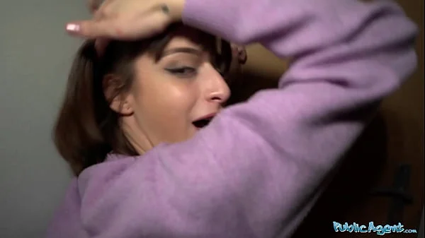 Public Agent Cute Italian babe offers sexual favours for his Casino winnings videos