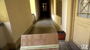 Sultry Cock Sucker: Blonde Russian Babe Swallows Cum in POV videos