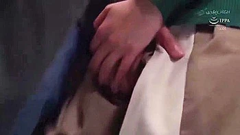 On the train, he is touched, fingered, and made to masturbate until he ejaculates. videos