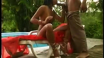 Hot mulatto moaning and cumming: Blowjob, Doggy  Cowgirl Porn videos