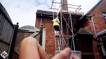 Busty Hot Wife Seduces The Toy Boy Handy Man videos