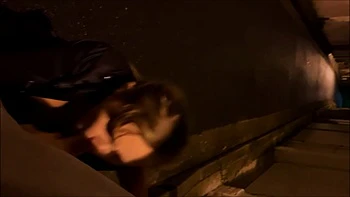 je suce un chanceux en pleine rue de nuit videos