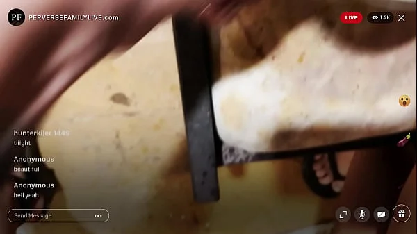 PERVERSE FAMILY LIVE - Lina's Hairy Cunt: Replay the kinkiest livestream! videos