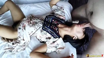 JohnTronX - Watch me in POV fucking this Asian hairy pussy and hot mouth: Porn videos