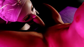 Sexy Blonde Elf Party Blowjob videos