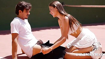 Beautiful sex in the cowgirl pose with a long-legged gf Vixi Rafi videos