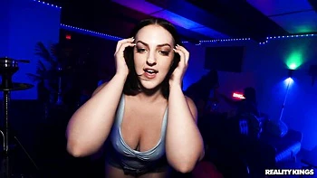 Awesome sideways pose fuck with a short-haired gf Lucy Lotus videos