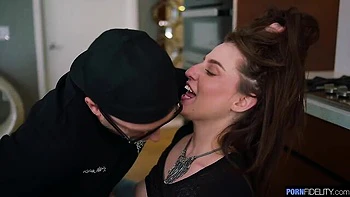 Dude with a pretty fat penis fucked a gorgeous girlfriend Aubree Valentine videos