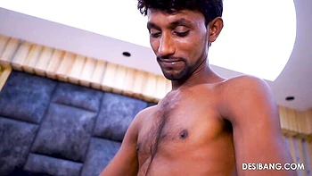 Skinny Indian man with a long fat penis fucked a curvy brunette videos