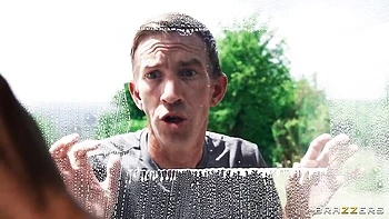 Astonishing busty brunette Scarlett Starr rammed by long wiener videos