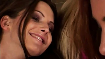 Awesome lesbian orgy with hot dolls Sophie Moone and Sandra Shine videos