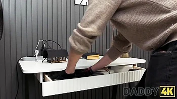 Busty teen Alice Klay is jumping on a big daddy's hard dick videos