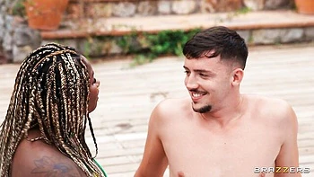 Gorgeous outdoor interracial fuck with a spicy ebony babe Xeinna Rose videos