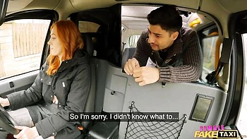 Sexy redhead chick Cherry Candle is enjoying jumping on a big cock videos