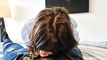 Gorgeous interracial fuck with a hot brunette babe Paulita Pappel videos