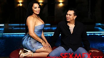 Fake-boobed doll Galidiva screwed nicely by the poolside videos