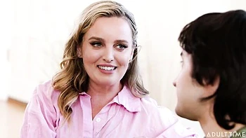 Spicy hard fuck in the missionary pose with a blonde Charlie Forde videos