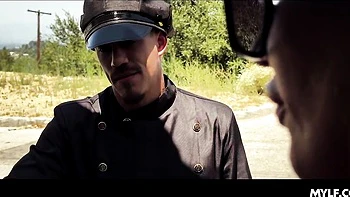 Awesome busty doll Richelle Ryan nailed by two huge sausages videos