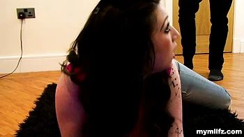 Big-boobed brunette Harmony Reigns is jumping on a huge cock videos