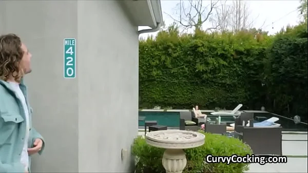 Huge titty girlfriend pounded by the pool videos