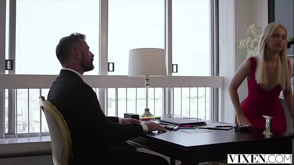 VIXEN Blonde bombshell Lika has the most intense sex videos