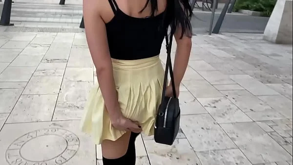 Lovense Lush Control of my Stepsister in Public Place! People Catch us on the Street!!! videos