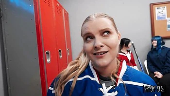 Nasty missionary pose fuck with a busty slutty teen Harlow West videos