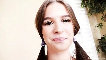 Awesome sex casting in the cowgirl pose with a busty Sky Wonderland videos