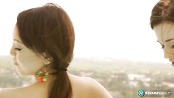 Valory Irene and Hitomi are showing off their massive melons videos