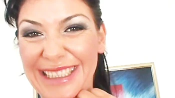 Awesome close-up masturbation with a gorgeous brunette Bibi Black videos