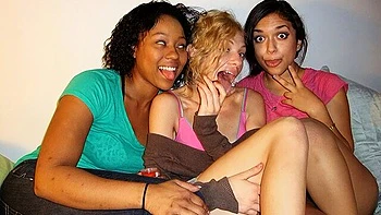 Mandy Armani and Ash are enjoying having fun with a large penis videos