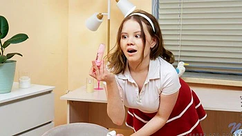 An awesome outdoor masturbation with a gorgeous brunette Rebecca Nikson videos