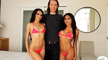 Two busty babes Hime Marie and Jena LaRose VS massive penis videos