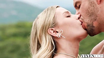 An awesome blonde Lily Blossom feels a long dick in her shaved pussy videos