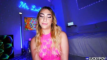 POV fuck in the missionary pose with a gorgeous beauty Lexi Grey videos