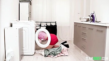 Awesome high-heeled model Lily Blossom jumps on a big boner videos