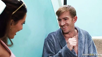 Aesthetic busty brunette Coco Bae is enjoying this massive dick videos