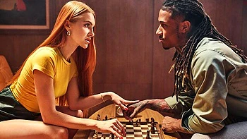 Sweet sex in the cowgirl pose with a long-legged Little Dragon videos