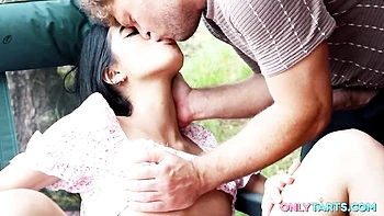 Two guys with big cocks fucked a slim young brunette Kubera Fortuna videos