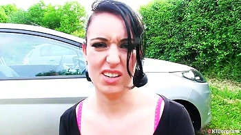 Small tits action with cutesy Jasmine Lau from Killergram videos