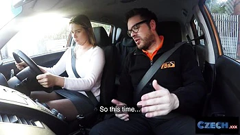 Public sex with striking Ryan Ryder and Nikky Dream from Czech XXX videos